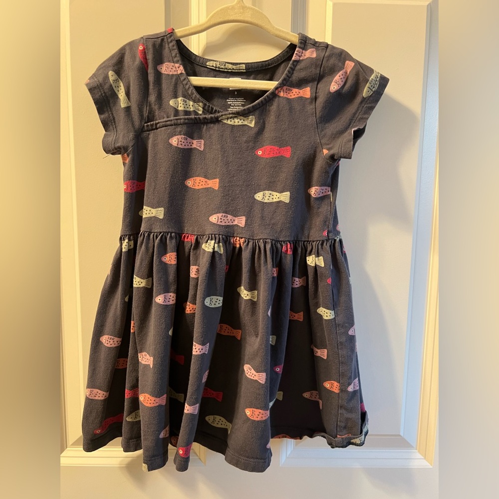 Tea Collection Wrap Dress Girls size 3